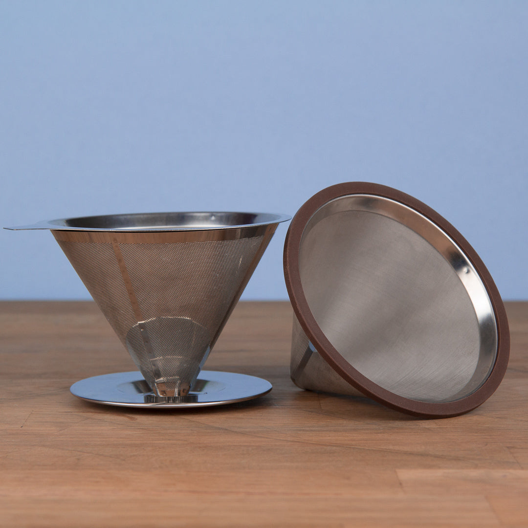 Crew Review: Osaka Coffee Stainless Steel Cone Filters - Seattle Coffee Gear