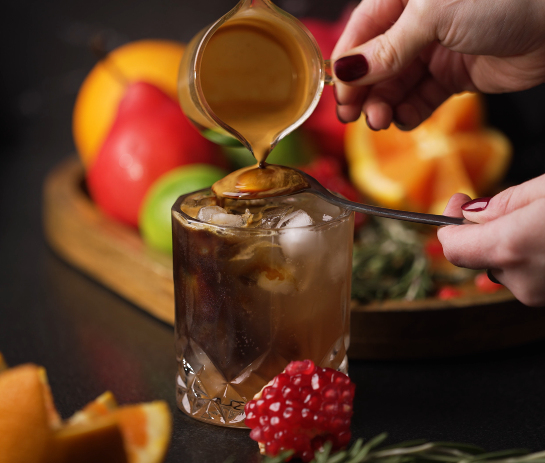 Pomegranate Espresso Smash Recipe - Seattle Coffee Gear