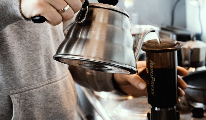 Crew Comparison: Aerobie AeroPress vs Wacaco MiniPresso - Seattle Coffee Gear