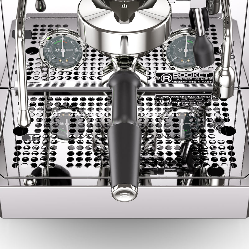 Rocket Espresso Mozzafiato FAST V Espresso Machine - Black - Open Box