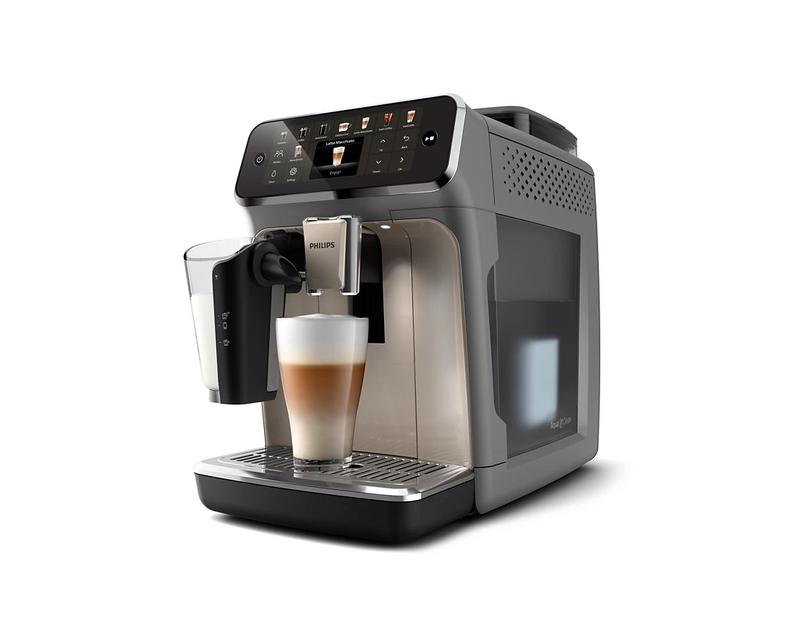 Refurbished - Philips 5500 LatteGo Automatic Espresso Machine, EP5544/90 - Grey Chrome