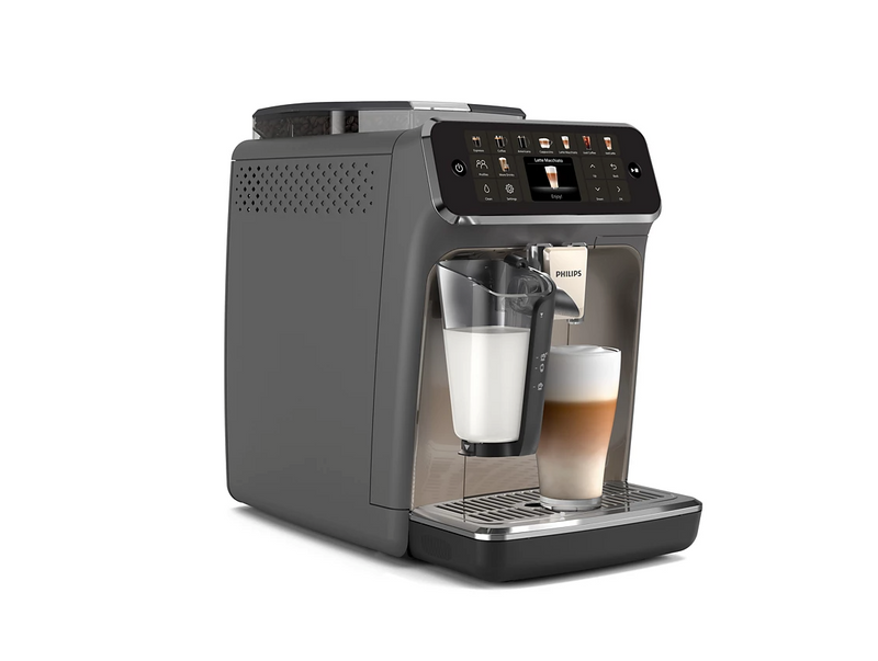 Refurbished - Philips 5500 LatteGo Automatic Espresso Machine, EP5544/90 - Grey Chrome