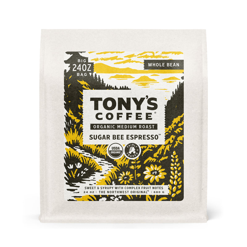Tony's Coffee Sugar Bee Espresso 1.5 lb